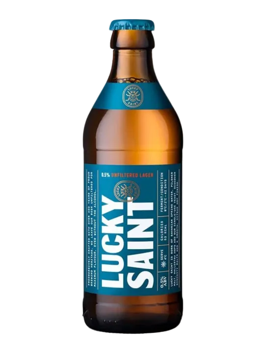 Lucky Saint 0.5% Low Alcohol Lager 330ml x 20 Bottles